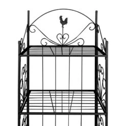 VidaXL Plantenrek Vierkant Zwart -Groene Hoek 015c84938af74629885c2cbb34eaa357