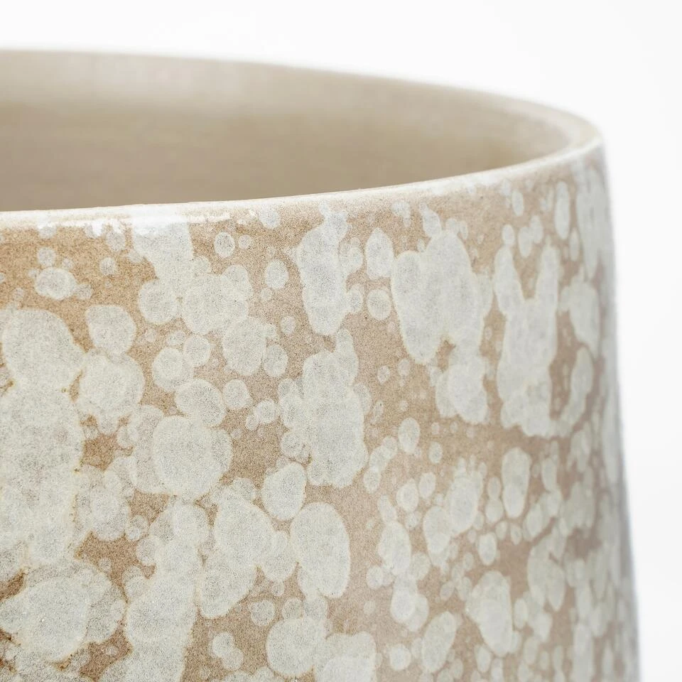 Mica Decorations Oliver Bloempot - H22 X Ø24 Cm - Terracotta - Bruin 4 Mica Decorations Oliver Bloempot - H22 X Ø24 Cm - Terracotta - Bruin - Afbeelding 2