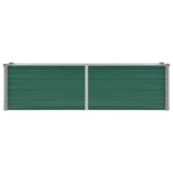 VidaXL Plantenbak Verhoogd 160x40x45 Cm Gegalvaniseerd Staal Groen -Groene Hoek 0909940157e64024a44abb8f9c16e105