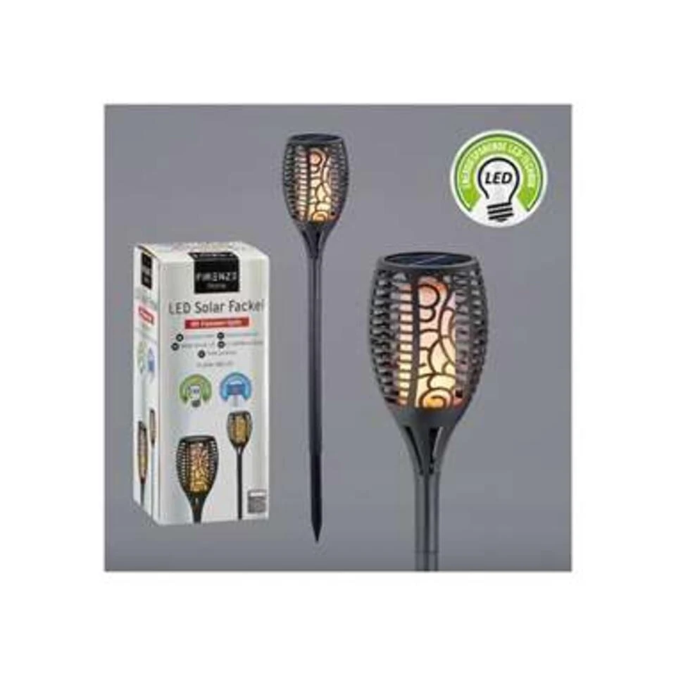 Lumineo Tuinfakkel - Solar - Vlameffect - Ovaal - 60 Cm 4 Lumineo Tuinfakkel - Solar - Vlameffect - Ovaal - 60 Cm - Afbeelding 2