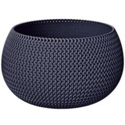 Prosperplast Bloempot Splofy - Antraciet - 2300 Ml - 18 Cm