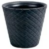 Prosperplast Bloempot Matuba - Antraciet - Rotan - 12 L - 30 Cm 2 Prosperplast Bloempot Matuba - Antraciet - Rotan - 12 L - 30 Cm -Groene Hoek 1000003130