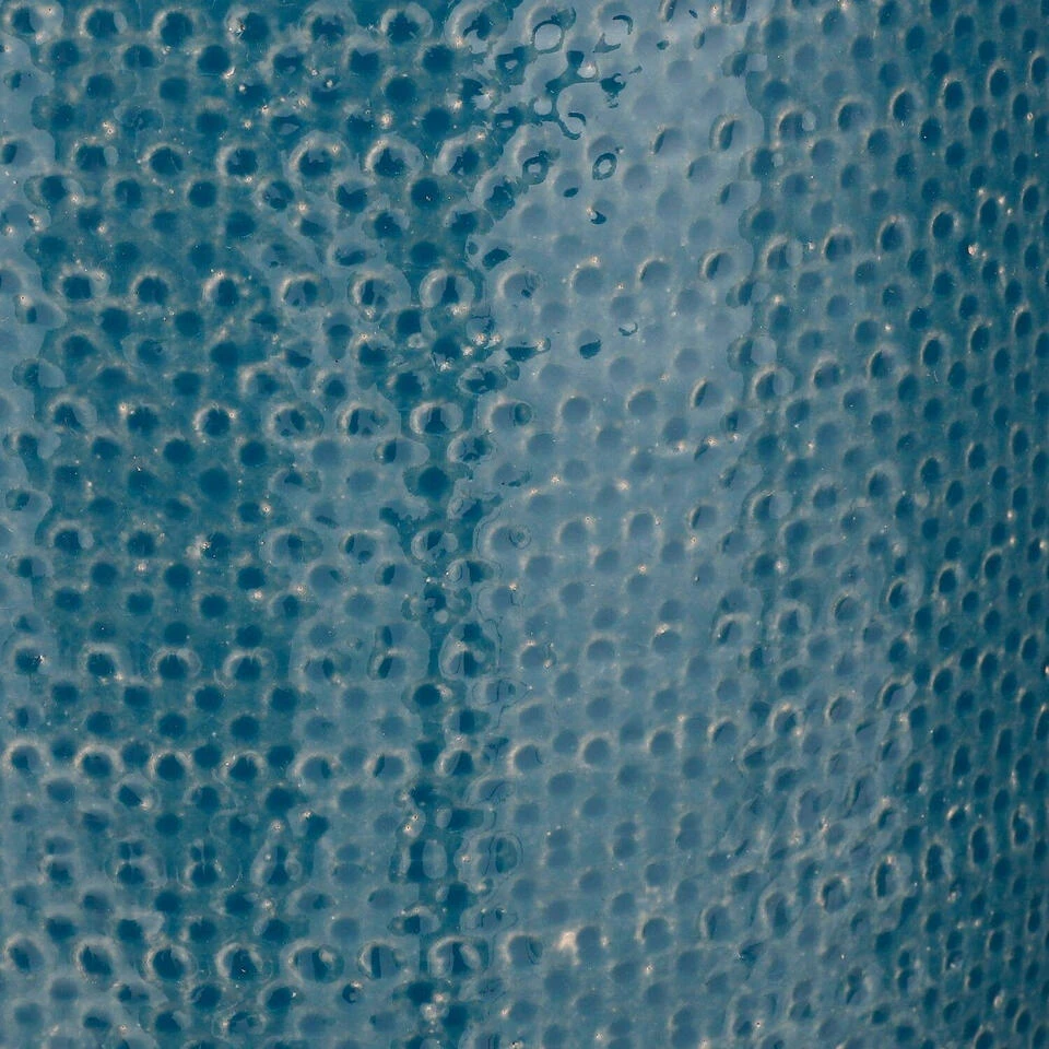 Mica Decorations Plantenpot - Blauw - Geribbeld - 18 X 16 Cm 4 Mica Decorations Plantenpot - Blauw - Geribbeld - 18 X 16 Cm - Afbeelding 2