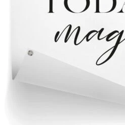 Tuinposter Een Magische Dag 80x60 Cm Zwart-Wit -Groene Hoek 1000006186 0102