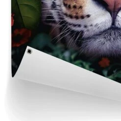 Tuinposter Jungle Luipaard 120x80 Cm Bont -Groene Hoek 1000006192 0102