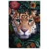 Tuinposter Jungle Luipaard 120x80 Cm Bont -Groene Hoek 1000006192
