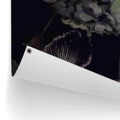 Tuinposter Vrouw Met Bloemenhoed 100x140 Cm Roze -Groene Hoek 1000006194 0102