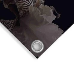 Tuinposter Vrouw Met Bloemenhoed 100x140 Cm Roze -Groene Hoek 1000006194 0103