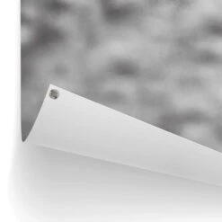 Tuinposter Schotse Hooglander 100x140 Cm Zwart-Wit -Groene Hoek 1000006199 0102