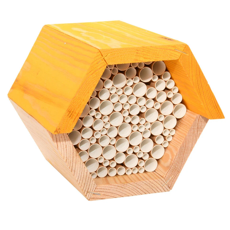 Best For Birds Insectenhotel - Bijenhuis - Hout - 15 Cm 3 Best For Birds Insectenhotel - Bijenhuis - Hout - 15 Cm