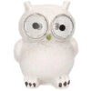 Merkloos Tuinbeeld - Uil - Met Solar Verlichting - Polystone - 9 Cm -Groene Hoek 1000008152
