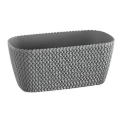 Nieuwe uitgaven 3 Prosperplast Plantenbak Splofy - Lichtgrijs - Kunststof - 30 Cm