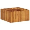 VidaXL Plantenbak Verhoogd 50x50x25 Cm Massief Acaciahout