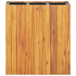VidaXL Plantenbak Verhoogd Met 3 Potten Massief Acaciahout 8 VidaXL Plantenbak Verhoogd Met 3 Potten Massief Acaciahout -Groene Hoek 1000009561 0102