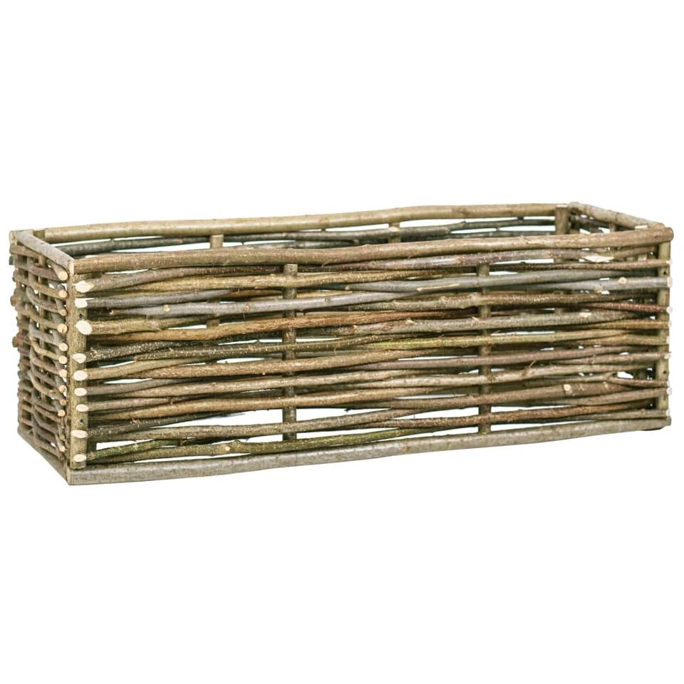 VidaXL Plantenbak Verhoogd 120x40x40 Cm Hazelaarhout 3 VidaXL Plantenbak Verhoogd 120x40x40 Cm Hazelaarhout