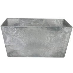 Steege Plantenbak - Gerecycled Kunststof - Grijs - 30 X 14 Cm