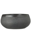 Mica Decorations Bloempot - Schaal - Grijs - Keramiek - 26 X 12 Cm -Groene Hoek 1000011462