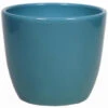 Floran Plantenpot - Oceaan Blauw - Glanzend - Keramiek - 19 X 17 Cm 1 Floran Plantenpot - Oceaan Blauw - Glanzend - Keramiek - 19 X 17 Cm -Groene Hoek 1000011580