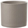Mica Decorations Plantenpot - Taupe - Keramiek - 13 X 12 Cm -Groene Hoek 1000012811