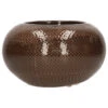Mica Decorations Plantenpot - Schaal - Donkerbruin - 23 X 13 Cm 1 Mica Decorations Plantenpot - Schaal - Donkerbruin - 23 X 13 Cm -Groene Hoek 1000012820