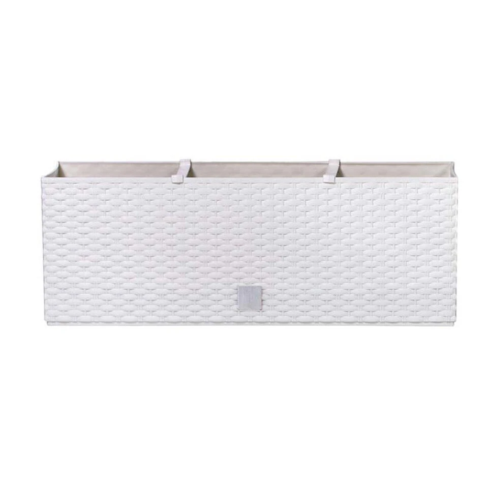 Prosperplast Plantenbak Rato - Wit - 30 L - 60 X 25 X 24 Cm 3 Prosperplast Plantenbak Rato - Wit - 30 L - 60 X 25 X 24 Cm