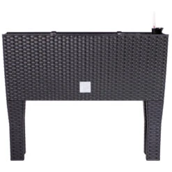 Prosperplast Plantenbak Rato - Antraciet - Op Poten - 80 X 33 X 62 Cm