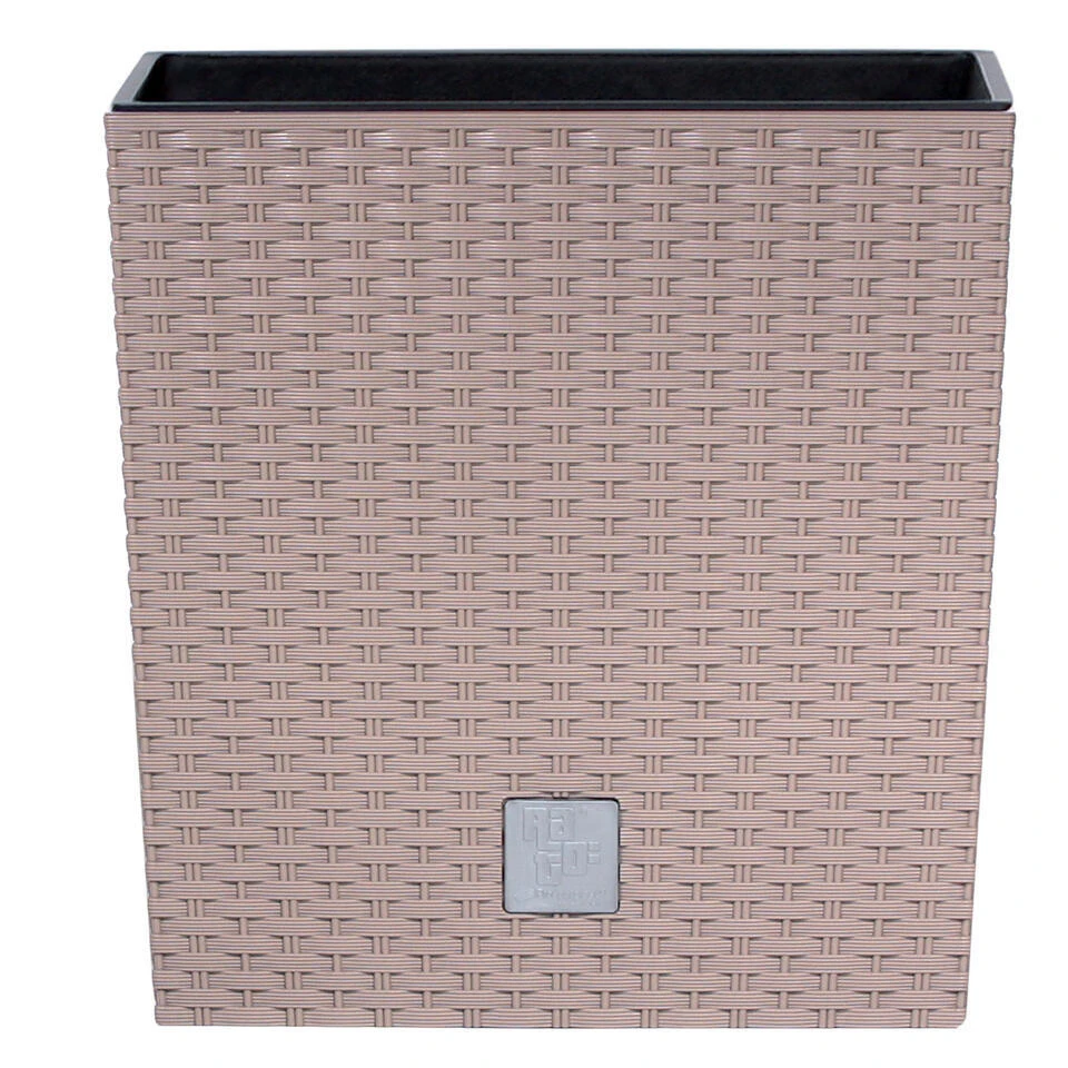 Prosperplast Plantenbak Rato - Taupe - Rotan - Kunststof - 20 Cm 3 Prosperplast Plantenbak Rato - Taupe - Rotan - Kunststof - 20 Cm