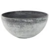 Ter Steege Plantenpot - Betongrijs - Kunststof-steenpoeder - 25x 12 Cm -Groene Hoek 1000013293
