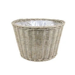 Steege Plantenpot - Rotan - Kunststof - Beige - 30 X 20 Cm