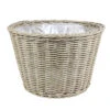 Steege Plantenpot - Rotan - Kunststof - Beige - 45 X 31 Cm -Groene Hoek 1000016479