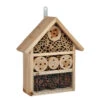 Merkloos Insectenhotel - Hout - 30 X 25 X 10 Cm 1 Merkloos Insectenhotel - Hout - 30 X 25 X 10 Cm -Groene Hoek 1000017420