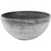 Ter Steege Plantenpot - Schaal - Kunststof - Betongrijs - 35 X 17 Cm