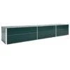 VidaXL Plantenbak Verhoogd 480x80x45 Cm Gegalvaniseerd Staal Groen -Groene Hoek 1000026920