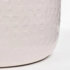 Mica Decorations Floyd Bloempot - H23,5 X Ø28 Cm - Wit -Groene Hoek 1000032218 0103