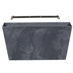 Prosperplast Plantenbak - Antraciet - Rechthoek - Kunststof - 60 Cm