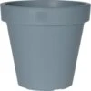 Pro Garden Plantenpot/bloempot - Tuin - Kunststof - Blauw - D35 Cm -Groene Hoek 1000033465