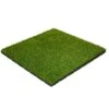 Rubber Tegel Met Kunstgras Toplaag 30 Mm - 50x50 Cm -Groene Hoek 1000038306