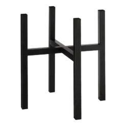 Mica Decorations Ascot Plantenstandaard XL - H39,5 Cm - Zwart