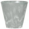 Prosperplast Bloempot - Betonlook - Lichtgrijs - Kunststof - 40 Cm