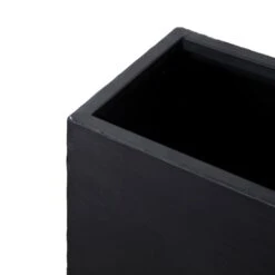 Giga Meubel Plantenbak Zwart - Metaal - 90x25x70cm - Urban -Groene Hoek 1000040345 0102