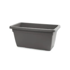 Forte Plastics Plantenbak - Antraciet - Rechthoek - 80 X 40 X 33 Cm