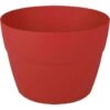 EDA Bloempot - Rood - Kunststof - D30 X H21 - 8 Liter -Groene Hoek 1000040964