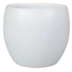 Steege Plantenpot - Wit - Modern Design - 19 X 16 Cm