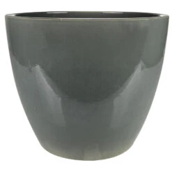 Steege Bloempot - Antraciet - Scandinavische Look - 33 X 28 Cm