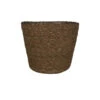 Steege Plantenmand - Zeegras - Rotan - Bruin - 22 X 19 Cm -Groene Hoek 1000042781