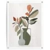 Tuinposter Vaas Met Bloemen 80x60 Cm Groen -Groene Hoek 1000042851