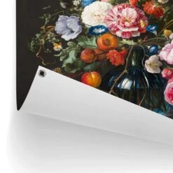 Tuinposter De Heem Vaas Met Bloemen 80x60 Cm Bont 8 Tuinposter De Heem Vaas Met Bloemen 80x60 Cm Bont -Groene Hoek 1000042864 0102
