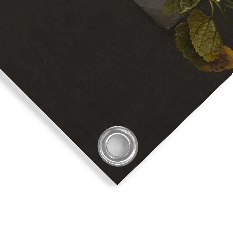 Tuinposter De Heem Vaas Met Bloemen 80x60 Cm Bont 6 Tuinposter De Heem Vaas Met Bloemen 80x60 Cm Bont - Afbeelding 4