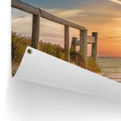 Tuinposter Zonsondergang Aan Het Strand 80x120 Cm Beige 8 Tuinposter Zonsondergang Aan Het Strand 80x120 Cm Beige -Groene Hoek 1000042869 0102