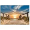 Tuinposter Zonsondergang Aan Het Strand 80x120 Cm Beige 1 Tuinposter Zonsondergang Aan Het Strand 80x120 Cm Beige -Groene Hoek 1000042869